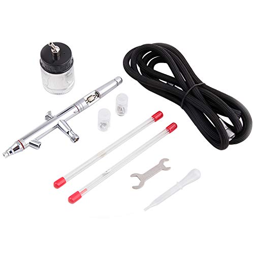 Fengda Airbrush FE-182K Kit – Ideal für Kunst, Tattoos, Nailart & mehr! Mit Reinigungsset.