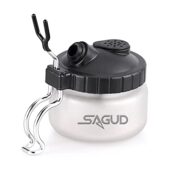 Sagud Airbrush Reinigungstopf Starkes Airbrush clean Pot Air Brush Reinigungs Station Airbrush Halterung