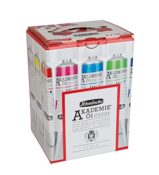 Schmincke - AKADEMIE® Öl Value pack, Karton mit 9 Tuben 120 ml, 79 717 097, feine Künstler-Ölfarben, Grundsortiment, Primärtöne, brillante Farbtöne, gute Trocknungszeit